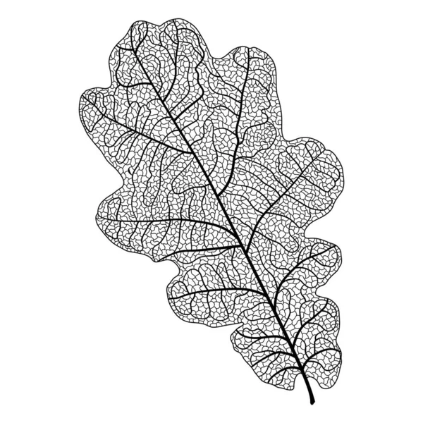 Leaf Icon Black Background — Archivo Imágenes Vectoriales