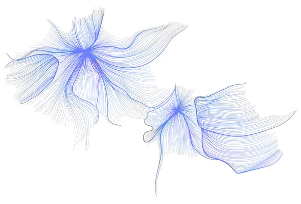 Floral Abstract Flower Vector — стоковый вектор