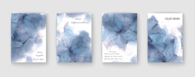 Modern soyut kapaklar seti. cool gradient şekilleri bileşimi, vektör illüstrasyonu tasarımınız için