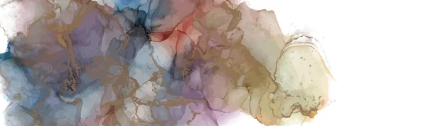 Abstract Watercolor Background Colorful Texture Modern Design Digital Art Illustration — Stockvektor