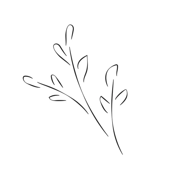 Векторна Ілюстрація Рослини — стоковий вектор