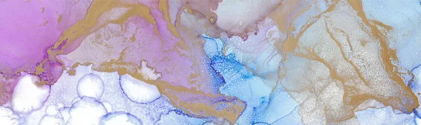 Αφηρημένο Φόντο Ακρυλικού Χρώματος Στο Νερό — Φωτογραφία Αρχείου