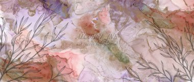 Modern yaratıcı tasarım, arka plan mermer dokusu. Alkol mürekkebi. vektör.