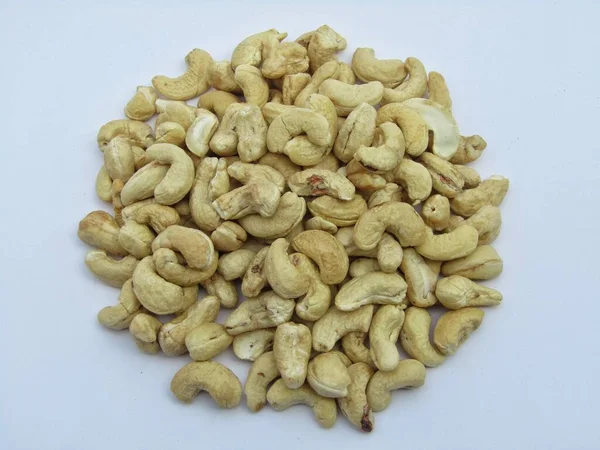 Kaju fıstığının yakın plan görüntüsü 
