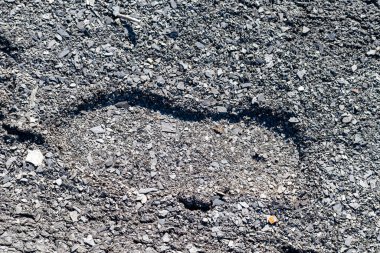 Koyu gri kömür desenli doğal kül. Taş gibi. Metin için boşluk.