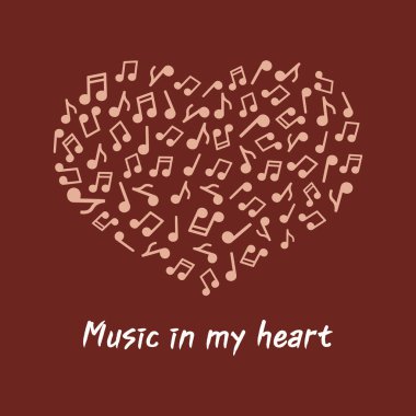 Burgonya arka planında resim: Kalp, mesaj 