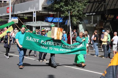 Aziz Patrick Günü. Auckland, Yeni Zelanda. 17 Mart 2012