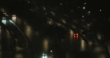 Çin 'de gece trafiği