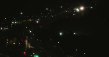 Çin 'de gece trafiği