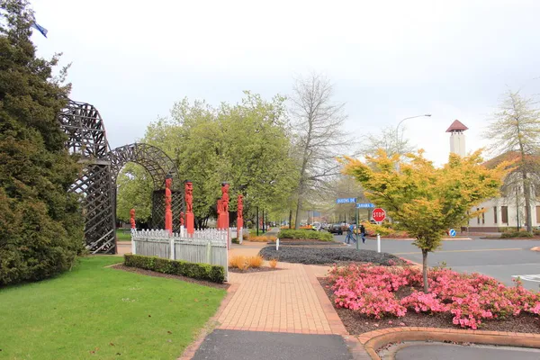 Government Garden in Rotorua, Neuseeland. 17. Oktober 2011 — Stockfoto