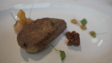 Michelin yıldızlı restoran, Osia. Singapur. 23 Eylül 2017