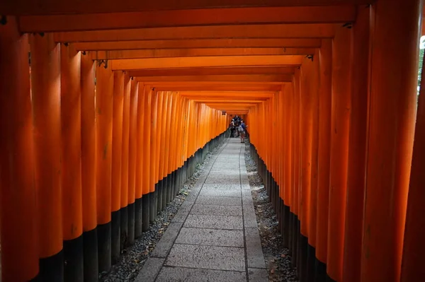 Fushimi-Inari Taisha, Kioto, Japonia. 24 Lis 2014 — Zdjęcie stockowe