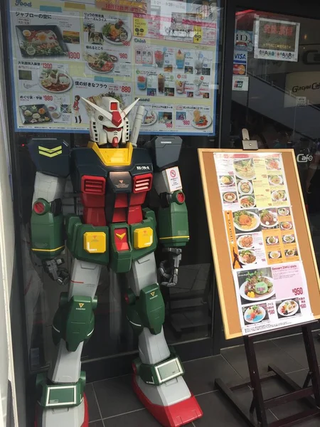 Café Gundam en Tokio, Japón. 4 Oct 2015 —  Fotos de Stock