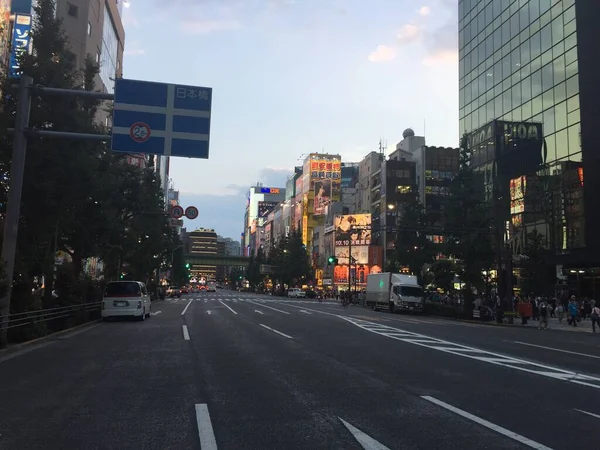 Akihabara district in Tokio, Japan. 4 okt 2015 — Stockfoto