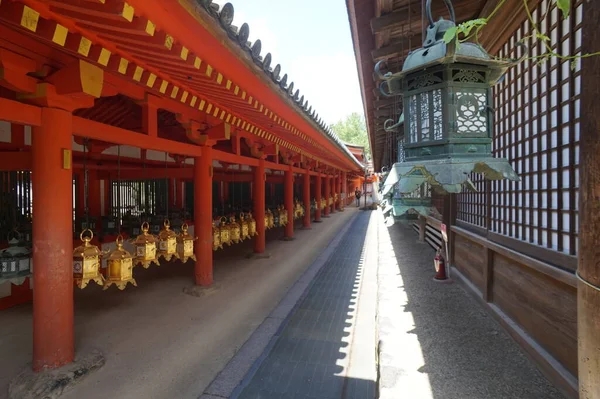 Gran Santuario Kasuga en Nara — Foto de Stock