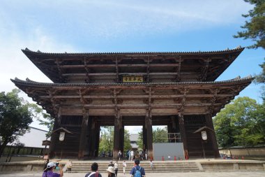 Japonya, Nala 'daki Todaiji Tapınağı. 23 Kasım 2014