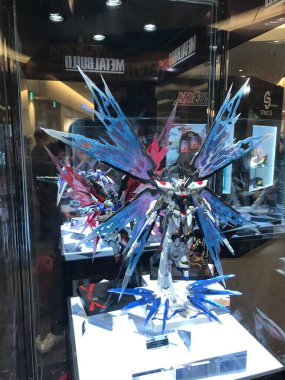 Japonya, Tokyo 'daki Gundam Kafe' de. 17 Aralık 2017