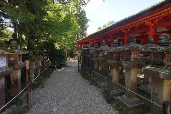 Kasuga Grande Santuário em Nara — Fotografia de Stock