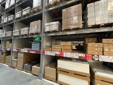 IKEA satış deposu. Chengdu, Çin. 12 Ekim 2021