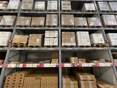 IKEA satış deposu. Chengdu, Çin. 12 Ekim 2021