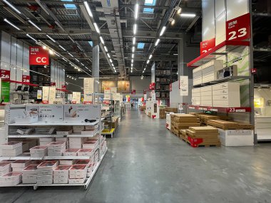 IKEA satış deposu. Chengdu, Çin. 12 Ekim 2021