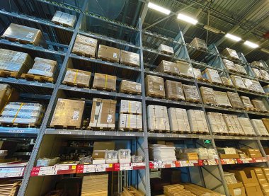 IKEA satış deposu. Chengdu, Çin. 12 Ekim 2021