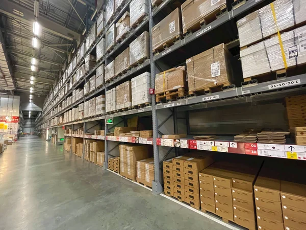 IKEA satış deposu. Chengdu, Çin. 12 Ekim 2021