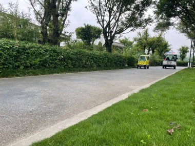 Chengdu, Çin 'e park et. 11 Eylül 2021 'de vuruldu.