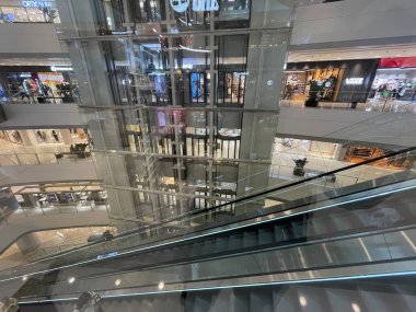 Chengdu Çin, 13 Ekim 2021: Chengdu Çin 'de IFS alışveriş merkezi