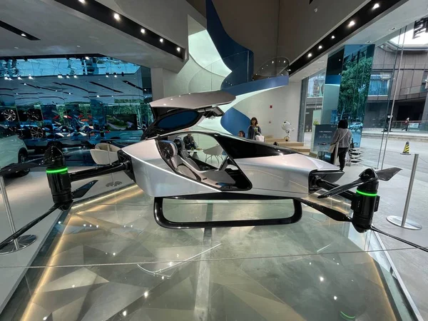 Chinês enorme drone.13 Out 2021.Chengdu China. — Fotografia de Stock