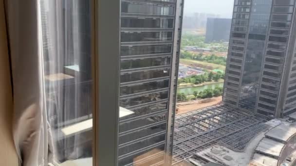 Покупка квартиры в Ханчжоу, Китай. 14 Окт 2021 — стоковое видео