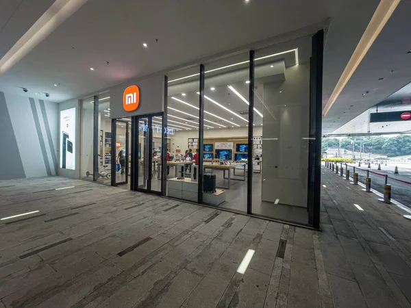 Magasin Xiaomi à Chengdu, Chine. 16 octobre 2021 — Photo