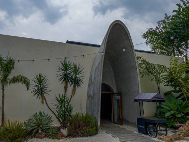 Chengdu, Çin 'deki şehir parkı. 16 Ekim 2021