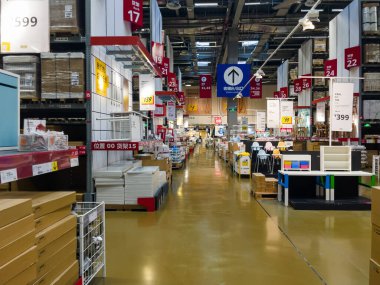 IKEA satış deposu. Chengdu, Çin. 12 Ekim 2021