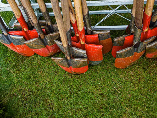 shovel for planting, Seasonal works in the garden