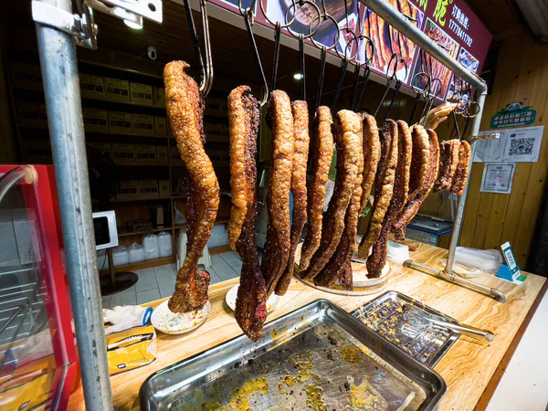 Güneydoğu Asya usulü Çin usulü domuz eti. — Stok fotoğraf