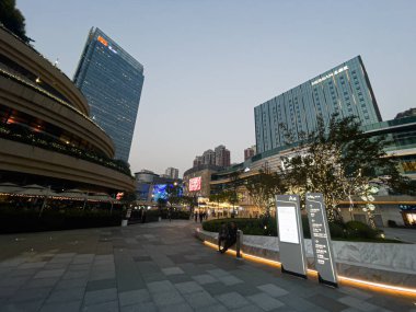 Çin, Chengdu 'daki Mumian Oteli. 29 Ekim 2021