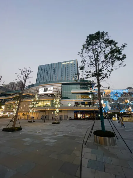 Отель Мумиан в Чэнду, Китай. 29 Окт 2021 — стоковое фото