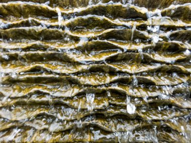 Okunmuş tuğla bir duvarın arka planı 