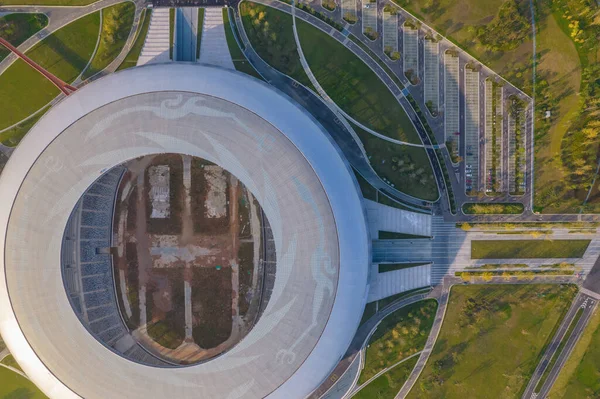 Estadio Olímpico de Chengdu vista aérea —  Fotos de Stock