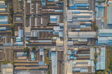 Chengdu, Çin 'deki eski evler.