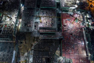 Çin 'de inşaat alanı