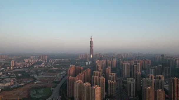 Město Chengdu, hlavní město Sichuanu na jihozápadě Číny — Stock video
