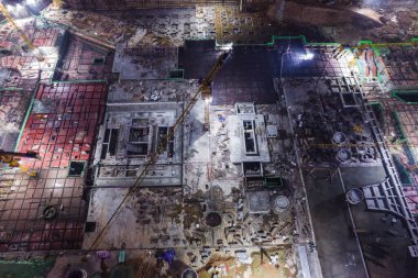 Çin 'de inşaat alanı