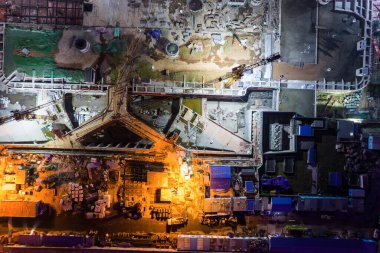 Çin 'de inşaat alanı