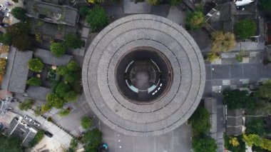 Tipik Çin mimarisi Chengdu, Çin 'de yer almaktadır.