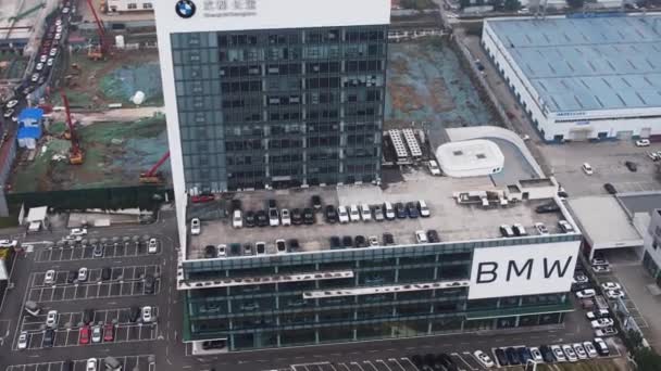 Магазин BMW в Чэнду, Китай — стоковое видео