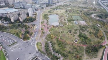 Çin, Chengdu 'da inşaat alanı