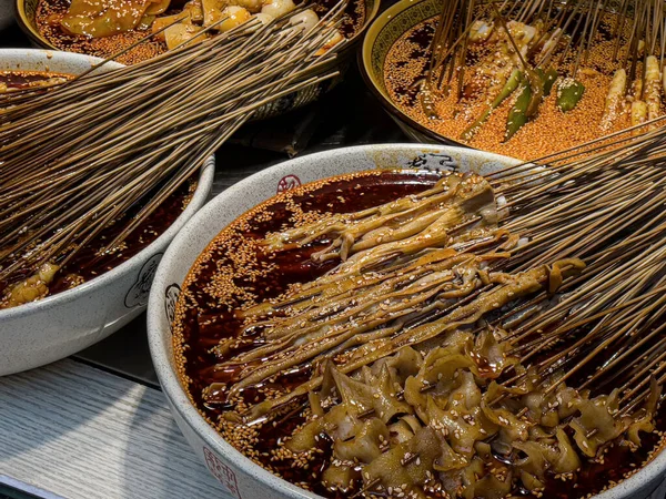 Çin yemeği çeşnisi. 17 Ekim 2021. Yüksek kalite fotoğraf