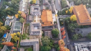 Çin Budist Zen Tapınağı 'nın klibi. Yüksek kalite 4k görüntü